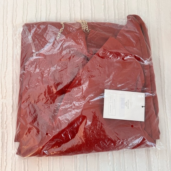 Nookie NWT Lexi Chain Gown in Rust Size Small - Picture 4 of 6